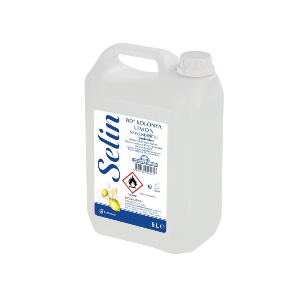 Selin Nemlendiricili Limon Kolonyası 5 lt