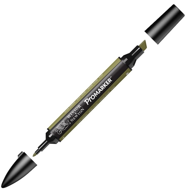 Winsor & Newton Grafik Çizim Kalemi Olive Green