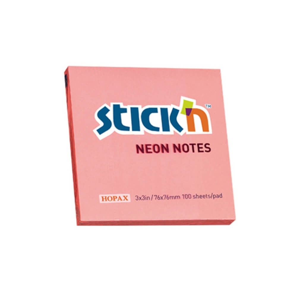 Gıpta Stickn 76x76 Neon Pembe 100 Yaprak