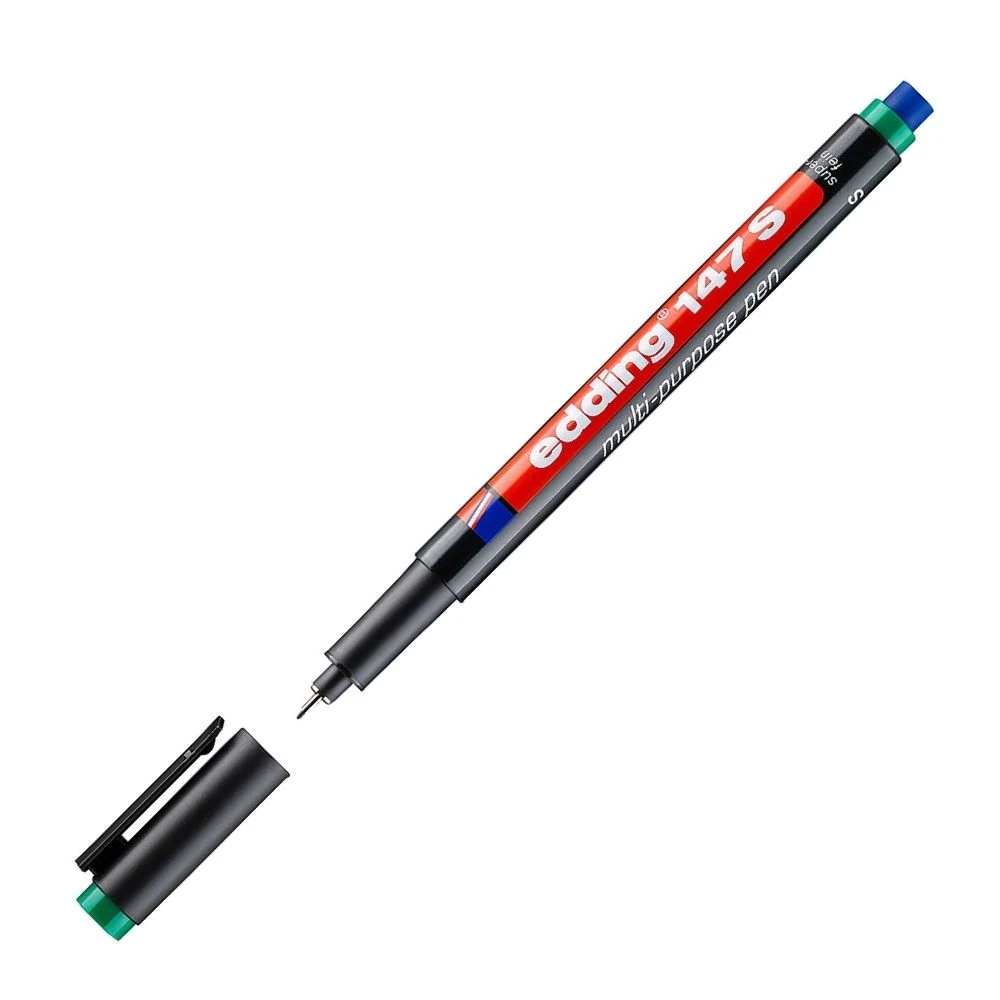 Edding Asetat Kalemi Silgili 0.3 mm Yeşil