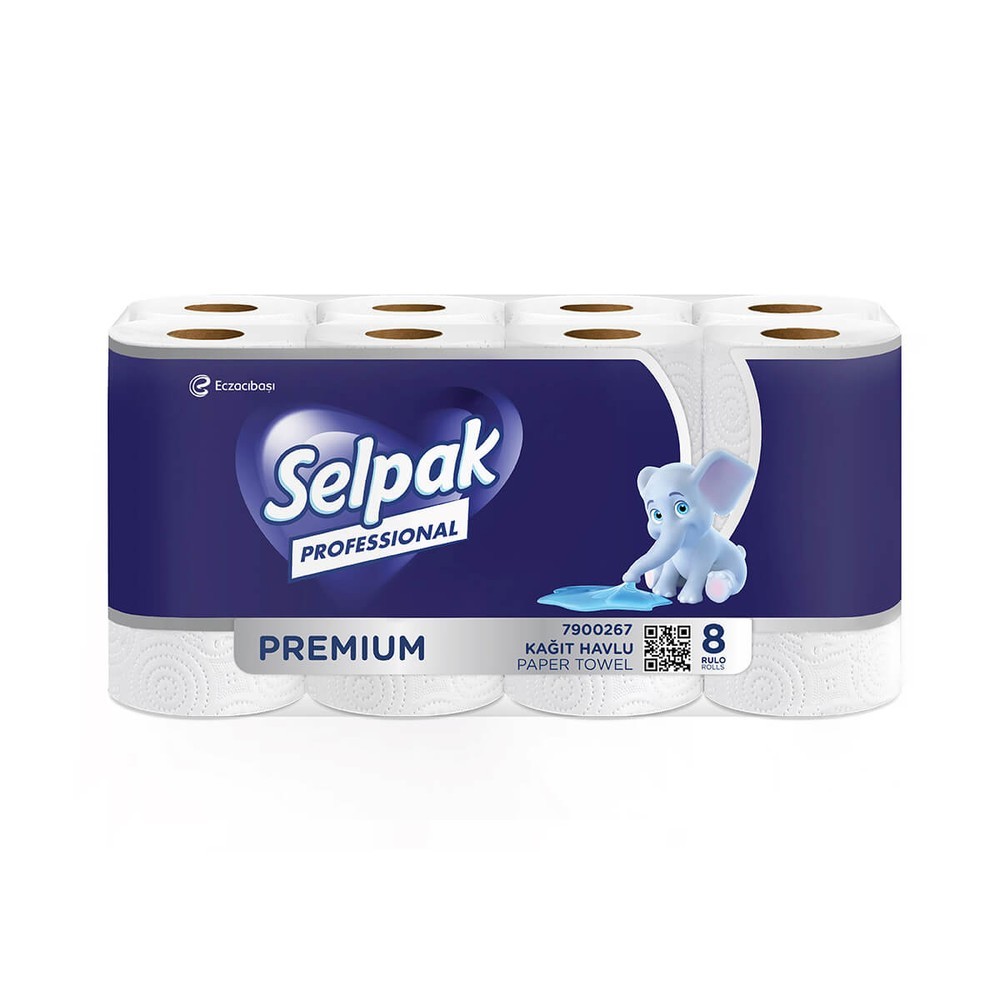 Selpak Professional Premium Rulo Havlu 8'li