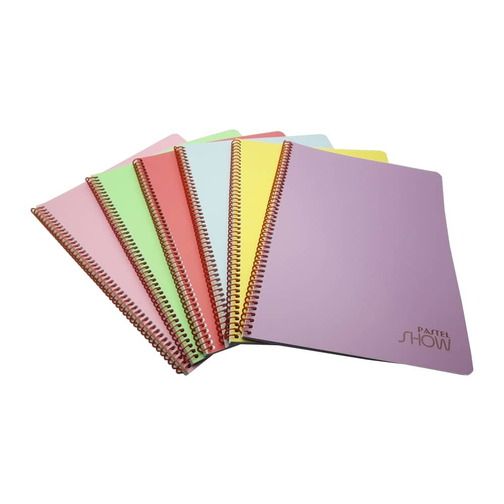 Keskin Color Defter Pastel Show Spiralli Pp Kapak A4 96 Yaprak Kareli