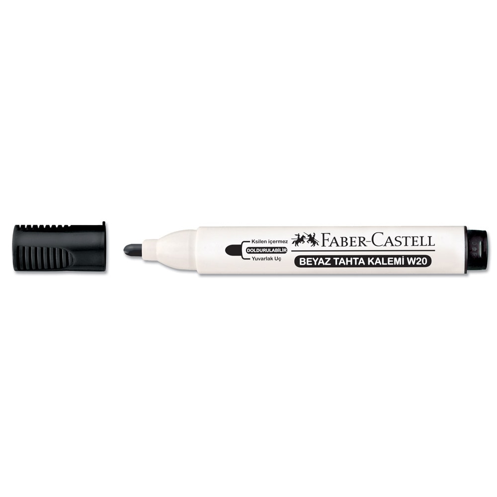 Faber-Castell Beyaz Tahta Kalemi W20 Siyah