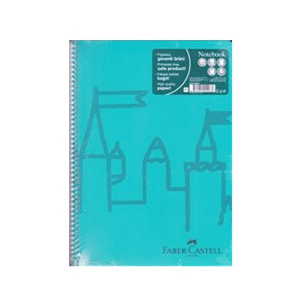 Faber-Castell Defter Pp Kapak Şato 80 Yaprak Kareli