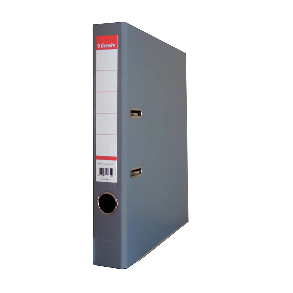 Esselte Plastik Klasör Dar Gri
