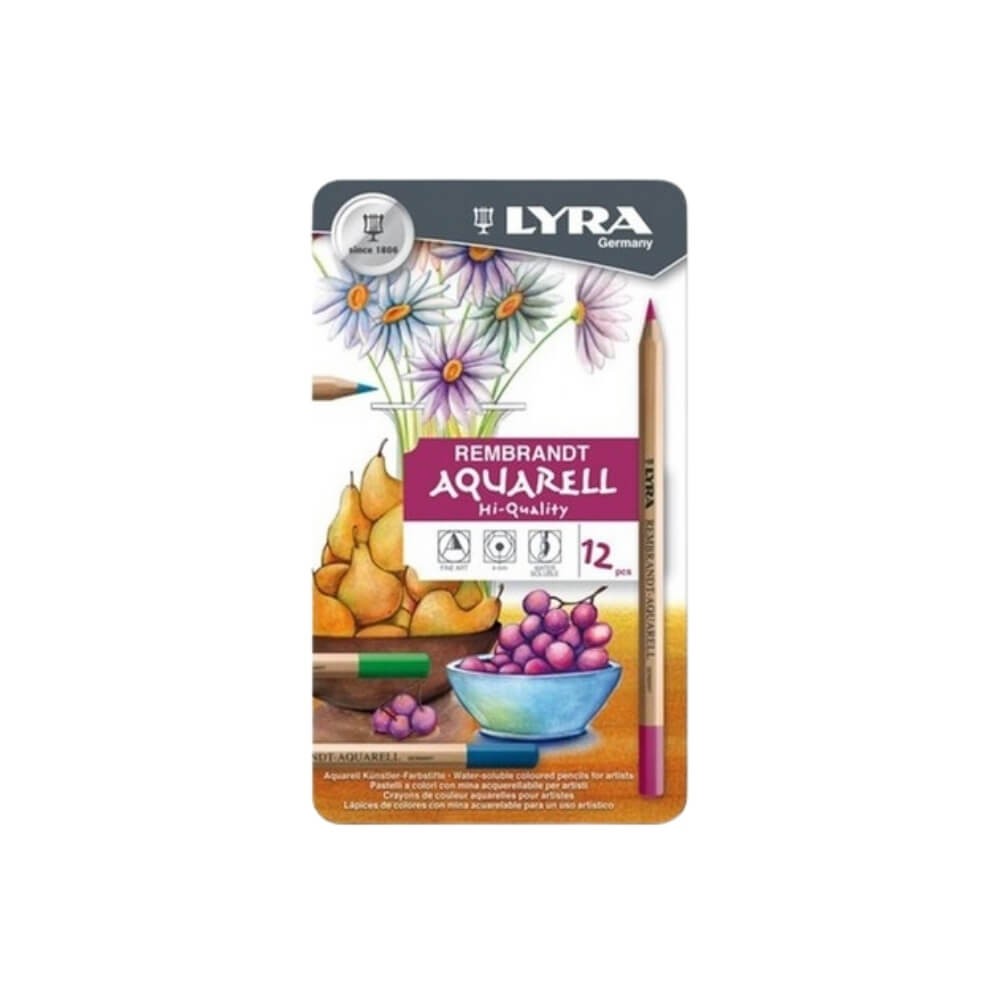 Lyra Kuru Sulu Boya Rembrandt Acquarell 12'li