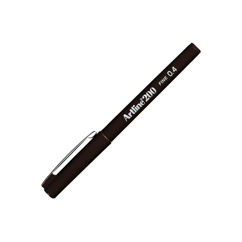 Artline 200 Yazı Kalemi Fineliner 0.4 mm Koyu Kahve