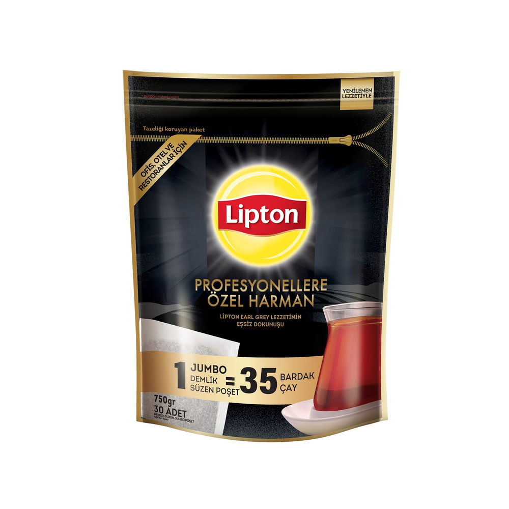 Lipton Profesyonel Özel Jumbo Demlik Çay 25 gr 30'lu