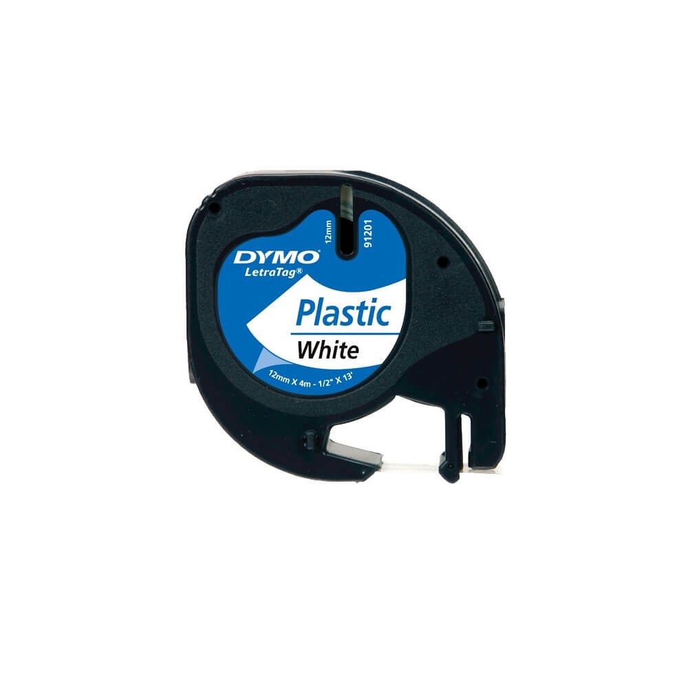 Dymo Şerit Dymo LetraTag Plastik Beyaz 91201 59422 721660