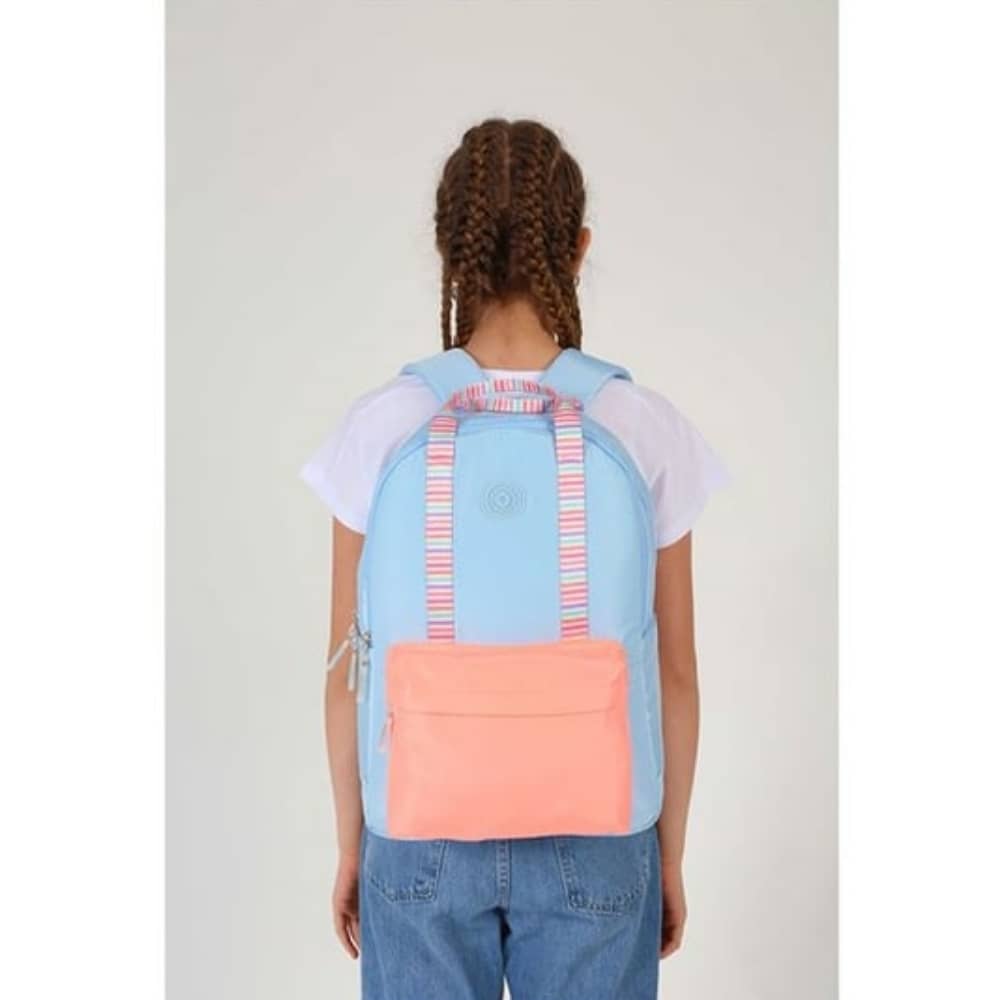 Kaukko Sırt Çantası Double Stripe Blue