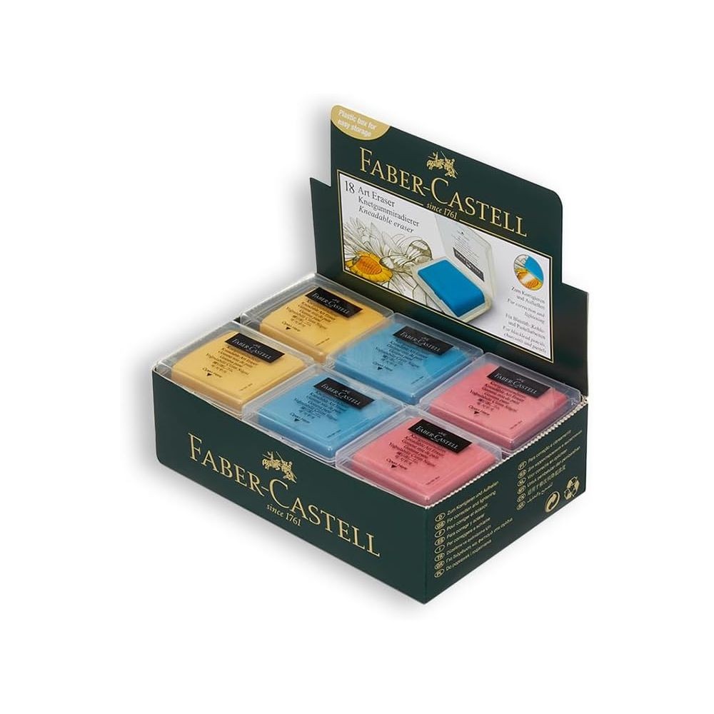 Faber-Castell Hamur Silgi Trend Renkler (18)