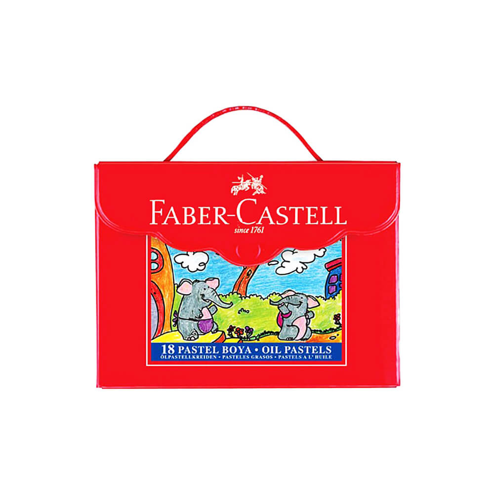 Faber-Castell Pastel Boya Redline Çantalı 18'li