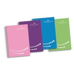 Faber-Castell Defter Pp Kapak 4 Bölüm Çizgili 100 Yaprak