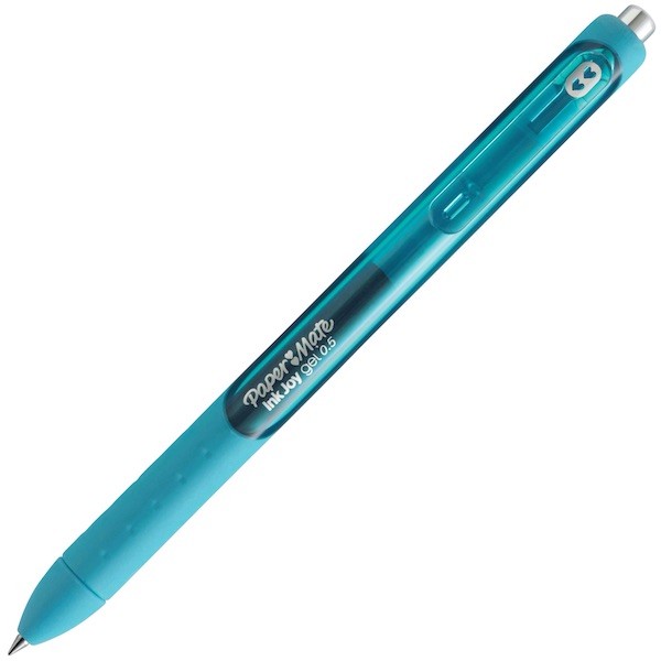 Papermate Jel Kalem Inkjoy Üstten Basmalı Gri Mavi