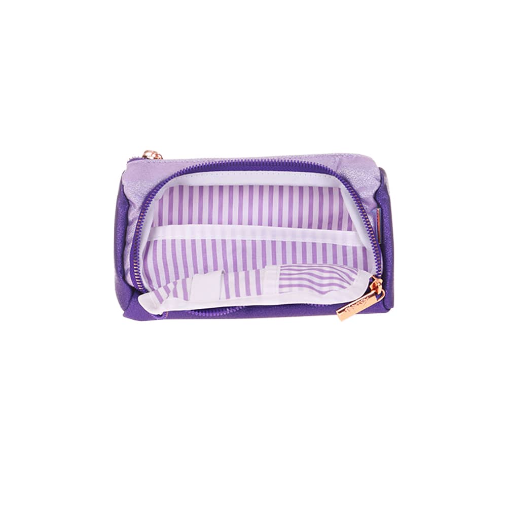 Kaukko Kalem Çantası Sparkle Plump Mor K2524