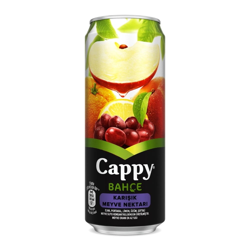 Cappy Karışık Meyveli Kutu 330 ml 12'li
