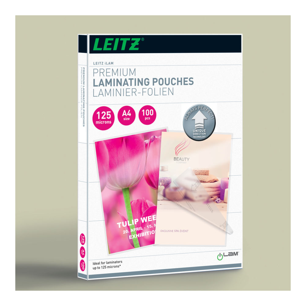 Leitz Laminasyon Filmi A4 125 Micron 100'lü