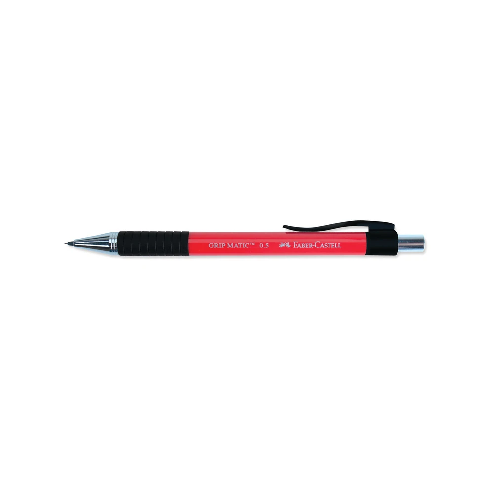 Faber-Castell Versatil Uçlu Kalem 1318 Grip Matic 0.5 mm Kırmızı