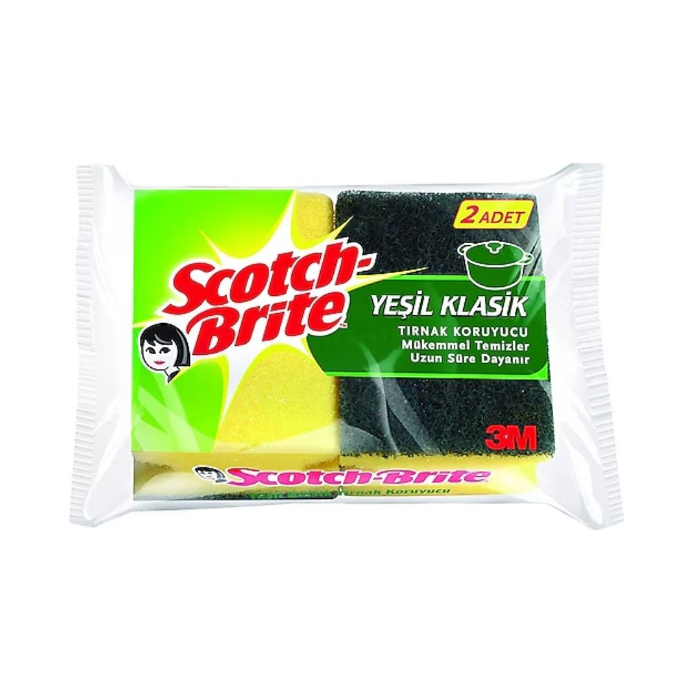 Scotch-Brite Bulaşık Süngeri Oluklu 2'li