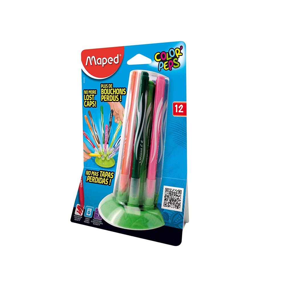 Maped Keçeli Kalem Jungle Innovation 12'li