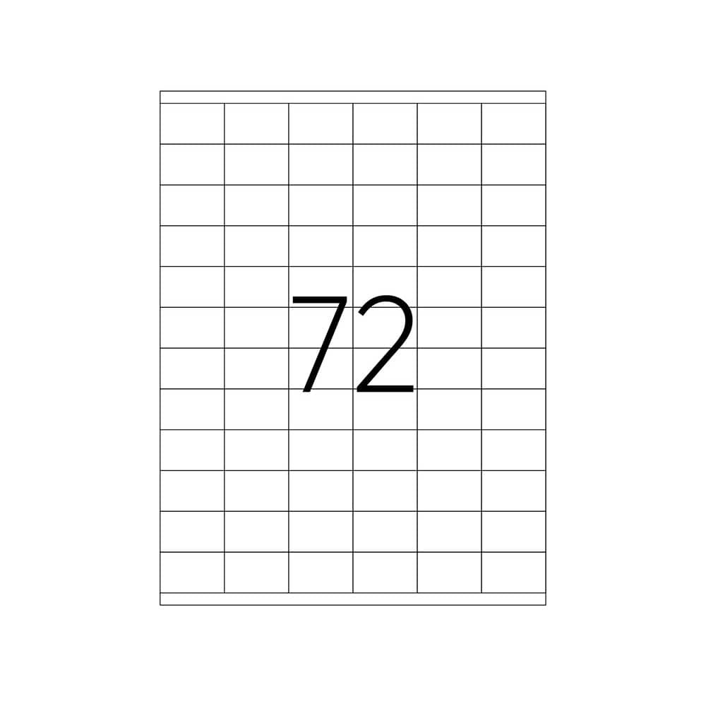 Tanex Laser Etiket 35x23 mm TW-2172