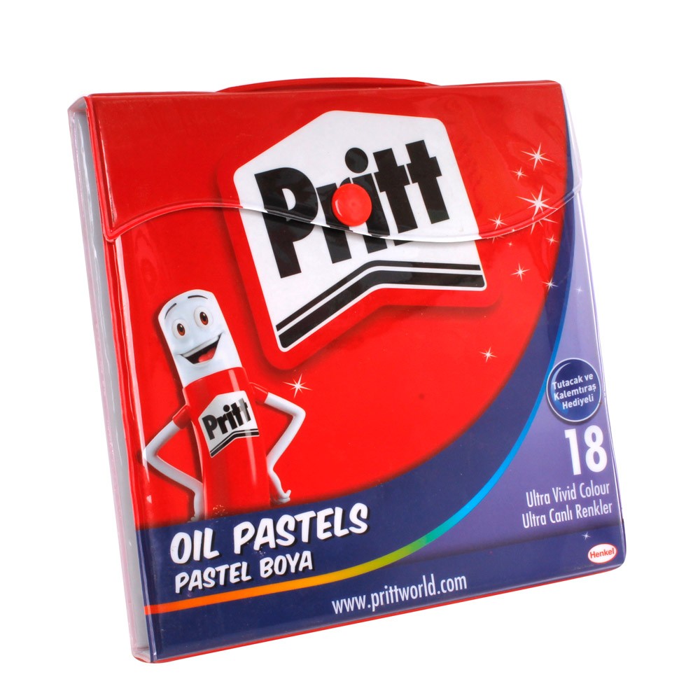 Pritt Pastel Boya Çantalı 18'li