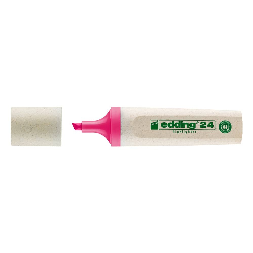 Edding Fosforlu Kalem Ecoline Pembe
