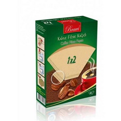 Caffeo Kahve Filtresi Kağıdı 1x2 80'li