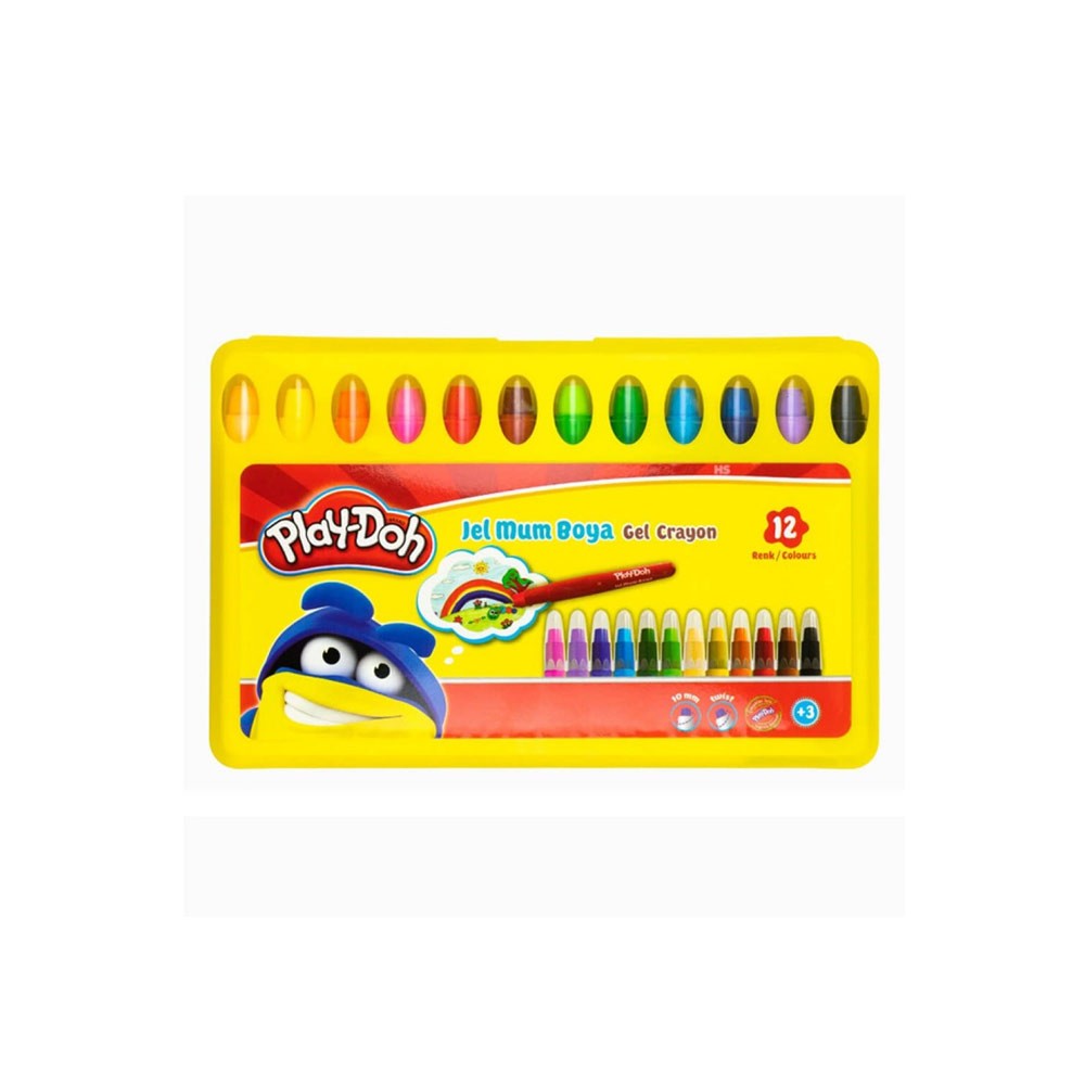 Play-Doh Mum Boya Jel Crayon Pp Box 12'li