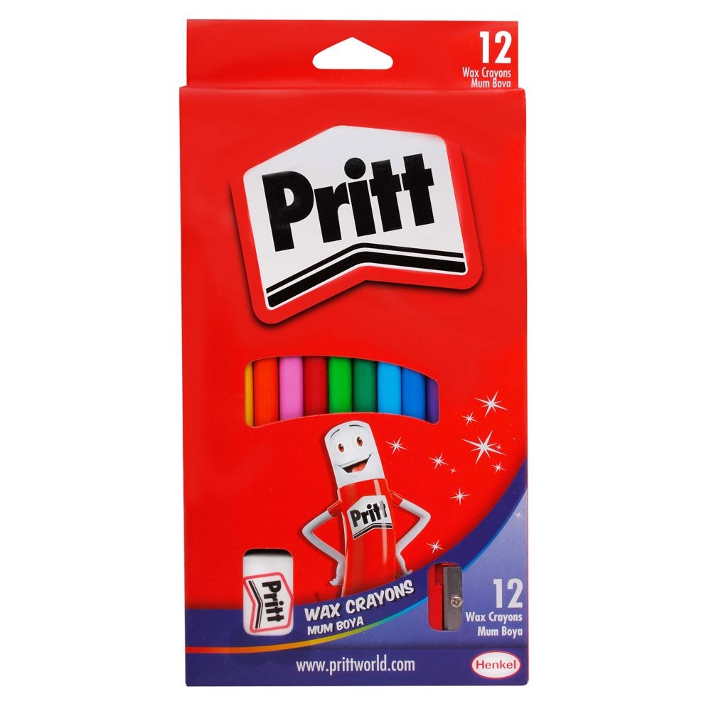 Pritt Pastel Boya Silinebilir 12'li