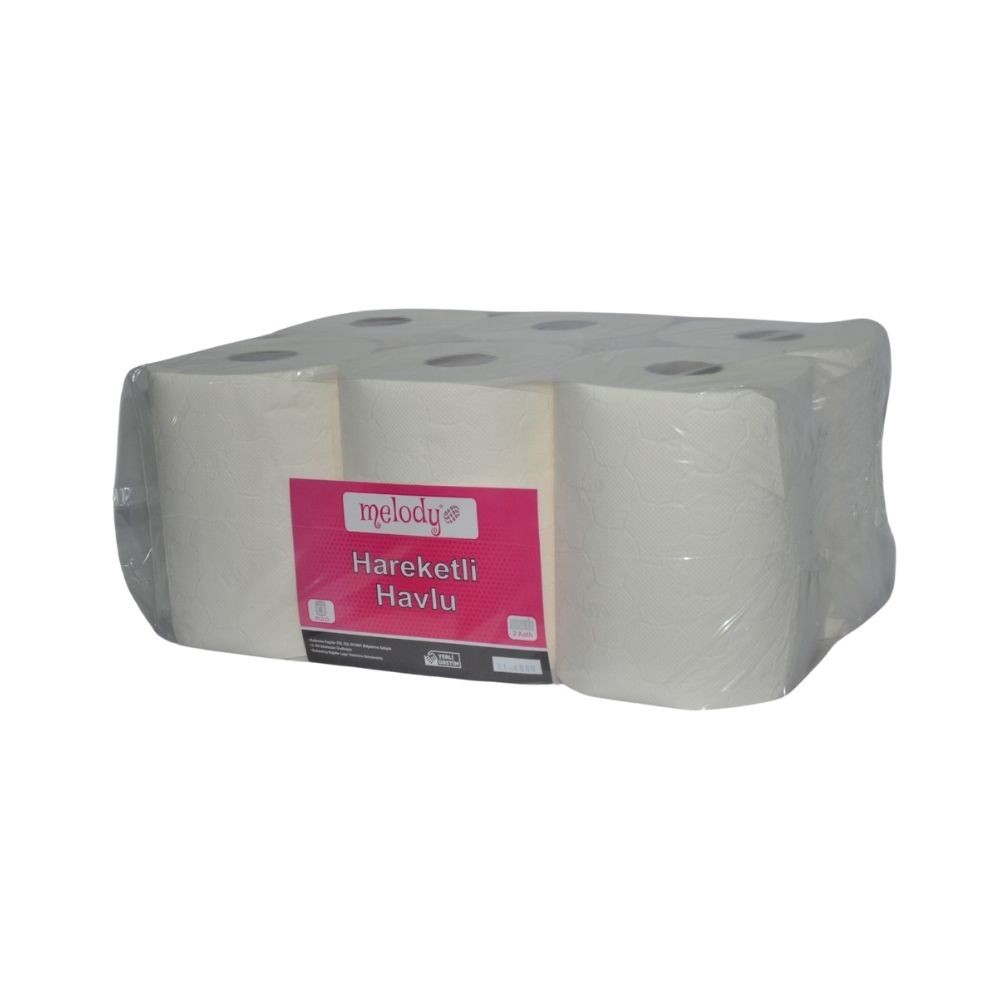 Melody Hareketli Makine Havlusu 21 cm 5 kg 6'lı
