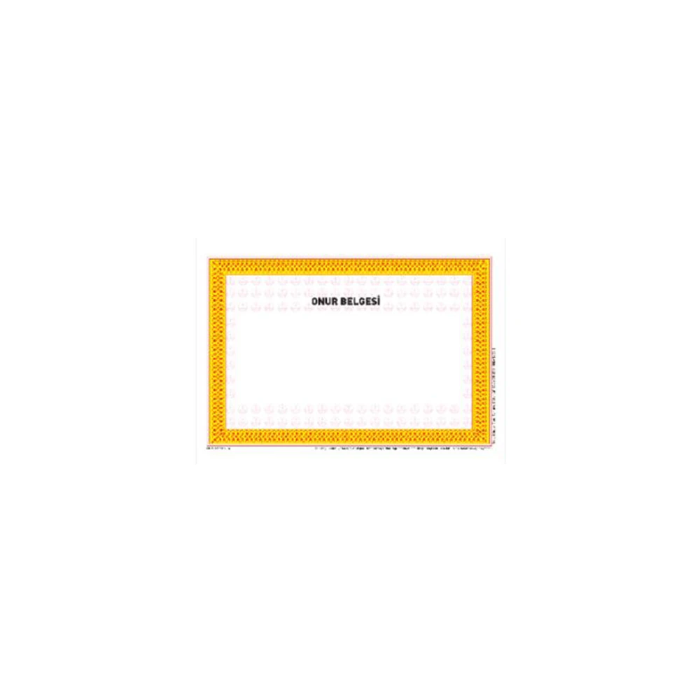 Gülpaş Onur Belgesi 500’lü