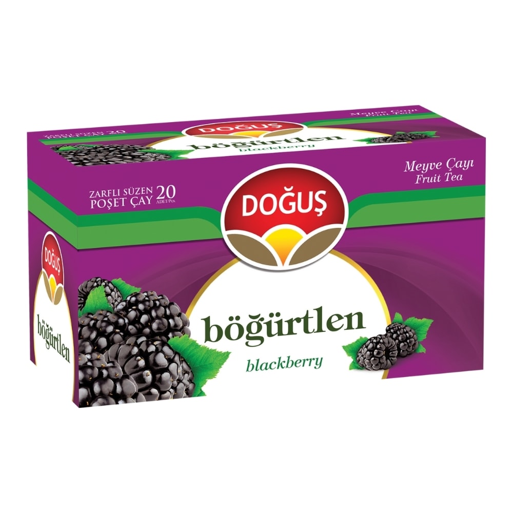 Doğuş Çay Meyve Çayı Böğürtlen 2 gr 100'lü