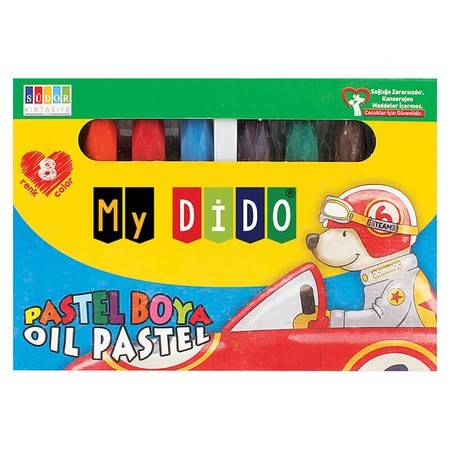 PASTEL BOYA 8 RENK MYDIDO