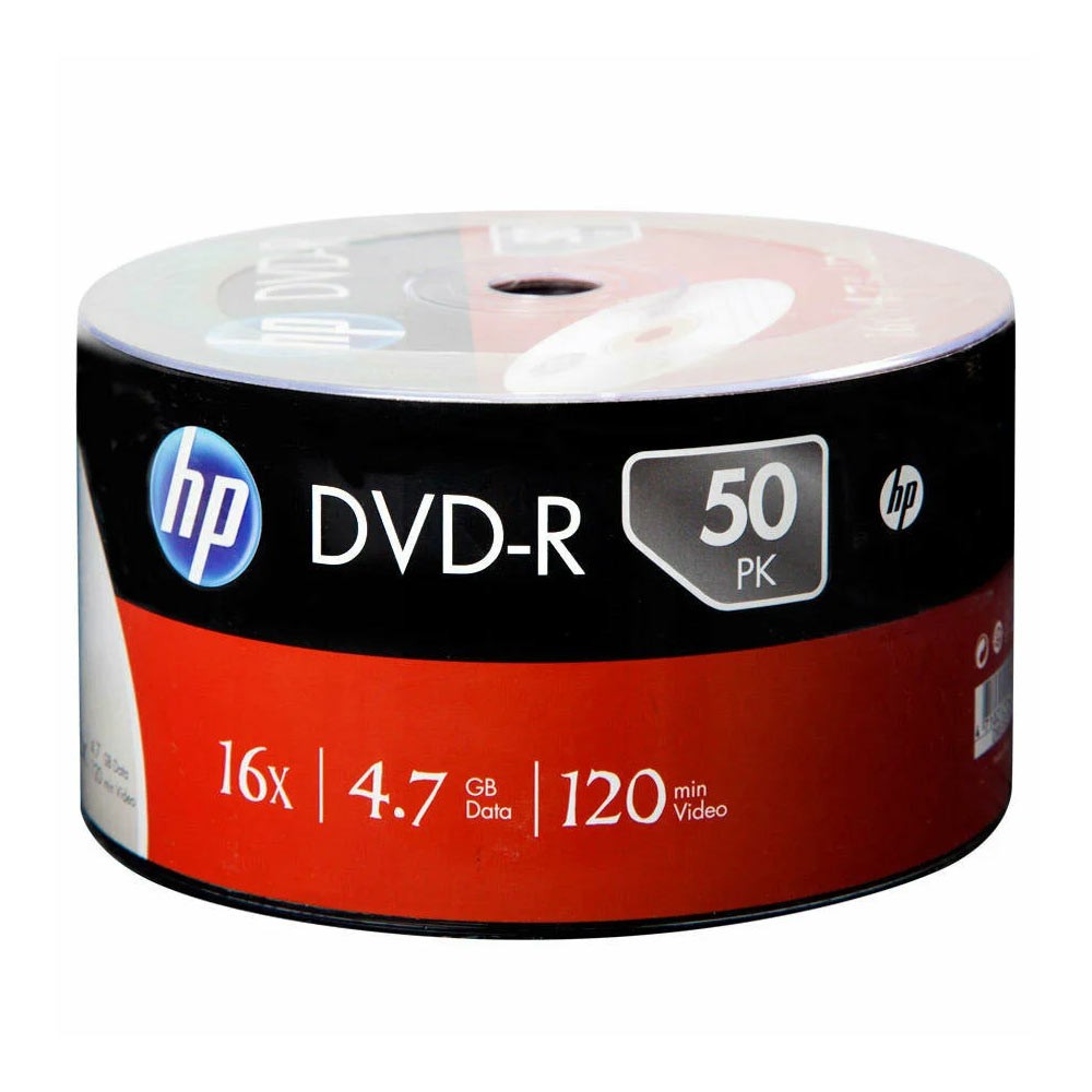 Hp DVD-R 4,7 GB Spindle 50'lik