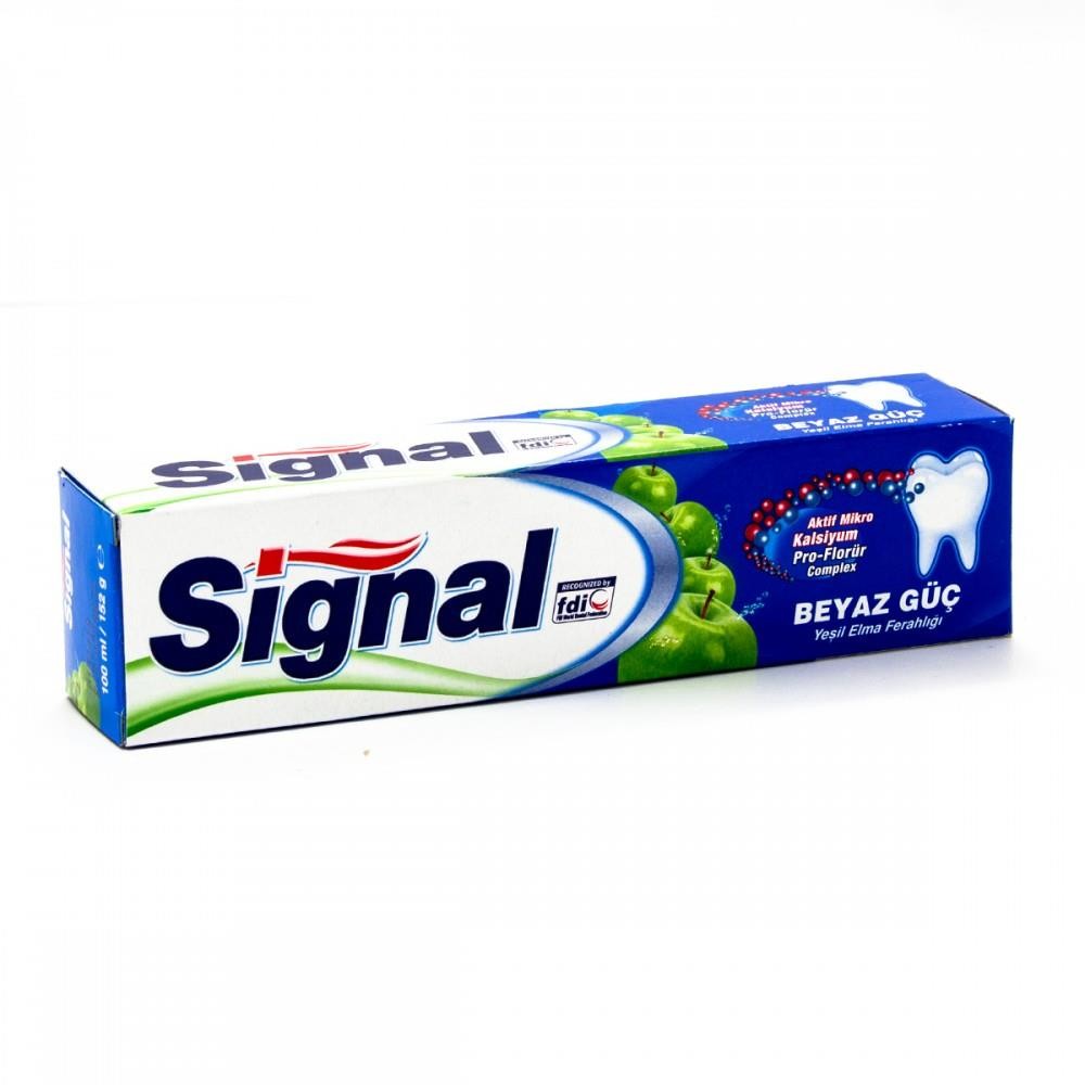 SİGNAL DİŞ MACUNU BEYAZ GÜÇ 100 ML