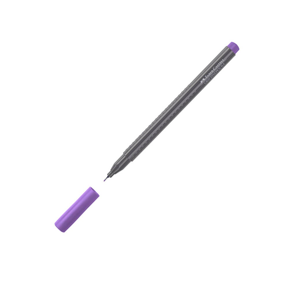 Faber-Castell Keçeli Kalem Grip Finepen 0.4 mm Açık Mor