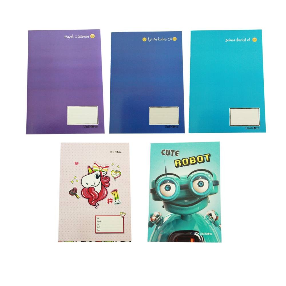 Çınar Defter Okul Defteri Karton Kapak A5 60 Yaprak Çizgili