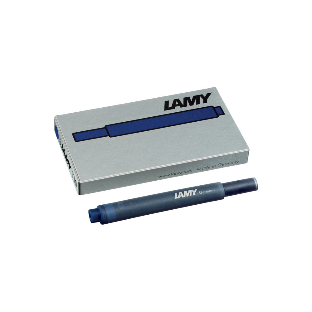 Lamy Dolma Kalem Kartuşu 5'li T10 Mavi-Siyah