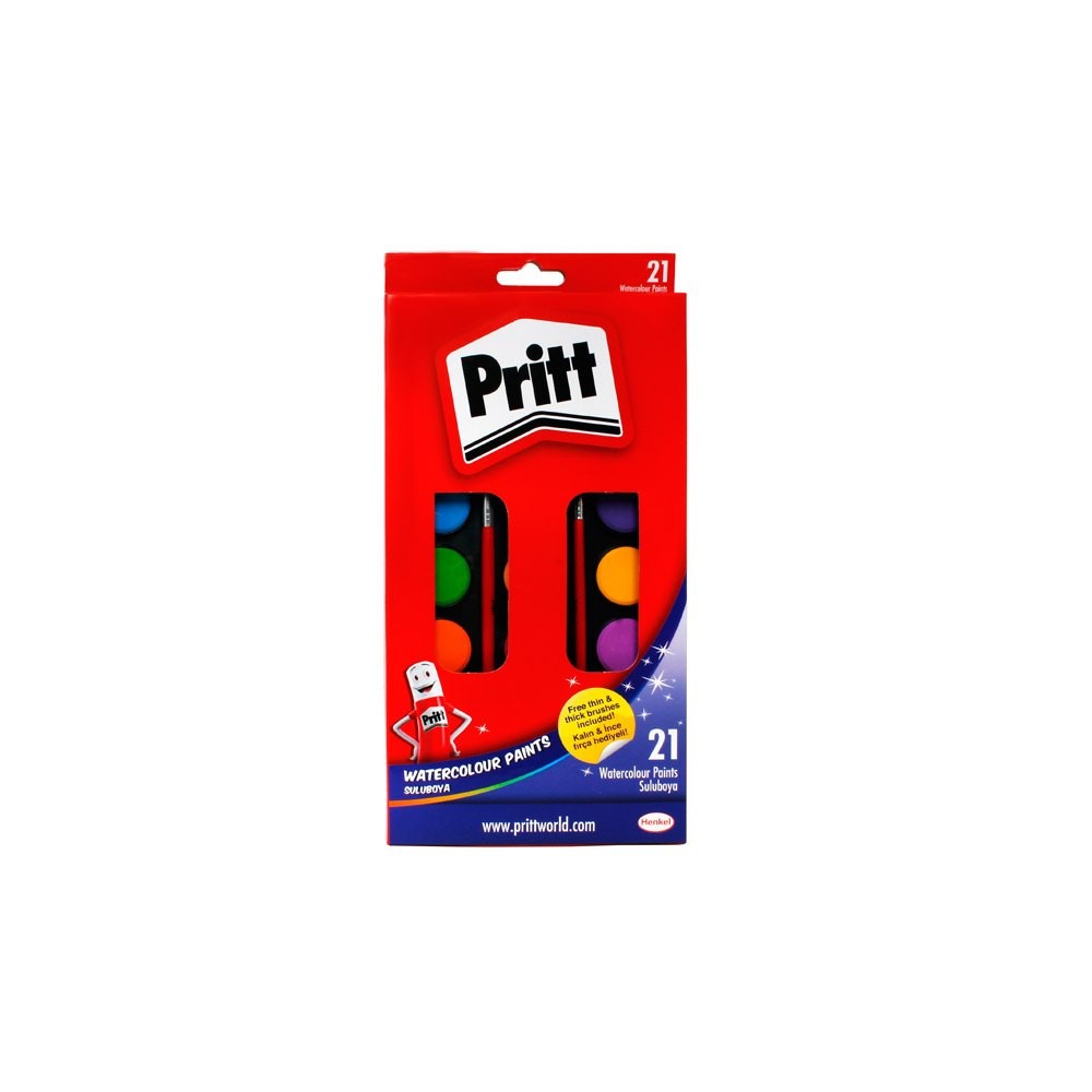 Pritt Sulu Boya Büyük Tablet 21'li