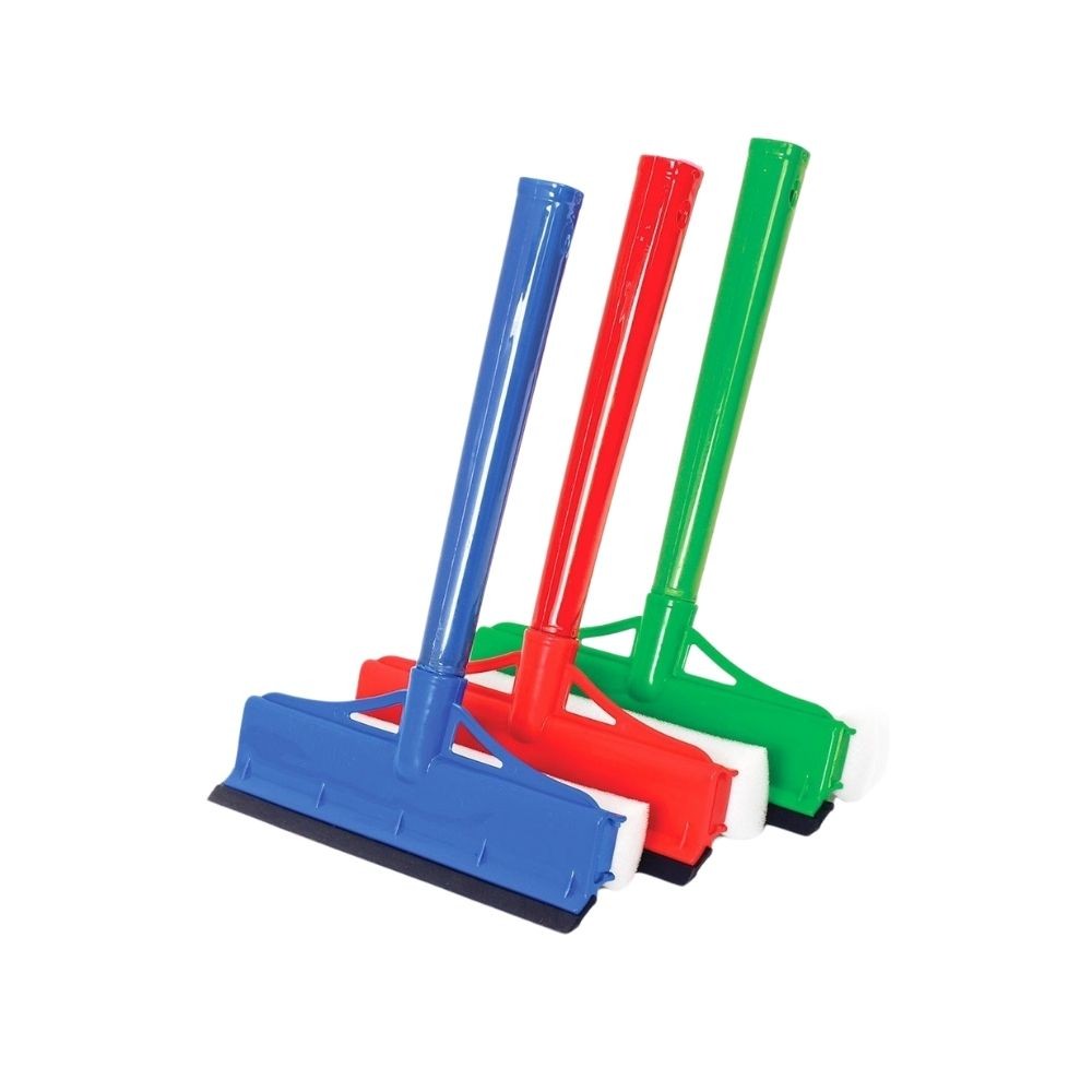 Plastik Cam Sil Süngerli 24 cm