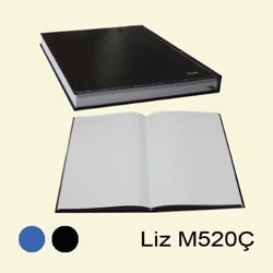 Liz Defter Sert Kapak 20x28 cm 200 Yaprak Çizgili