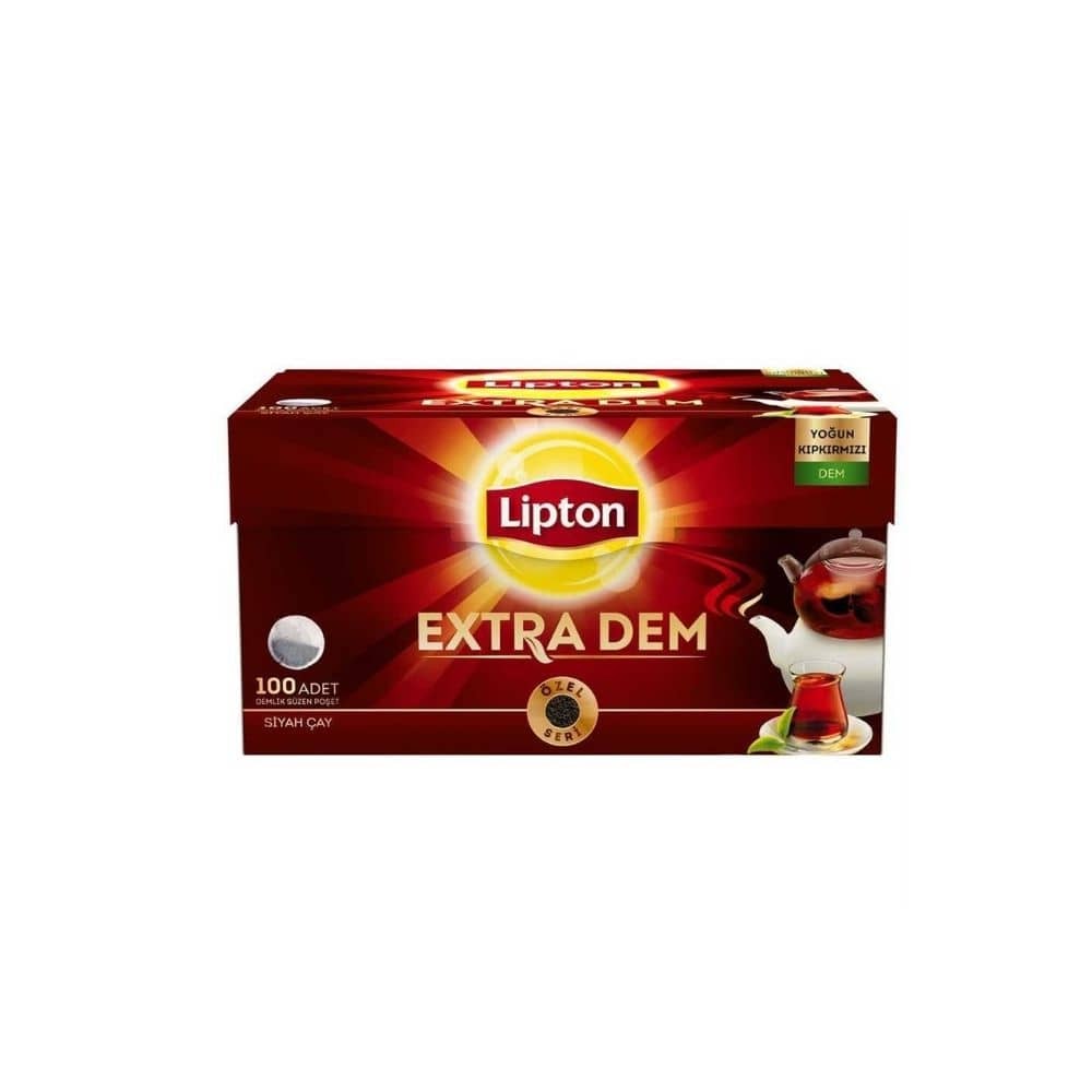 Lipton Extra Dem Demlik Poşet Çay 100'lü 3.2 gr