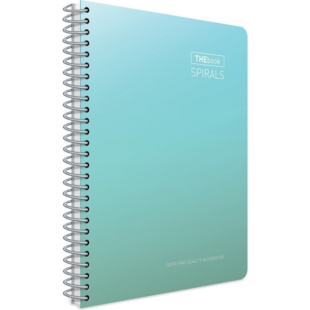 Gıpta Defter TheBook Spirals Spiralli Sert Kapak A4 100 Yaprak Düz