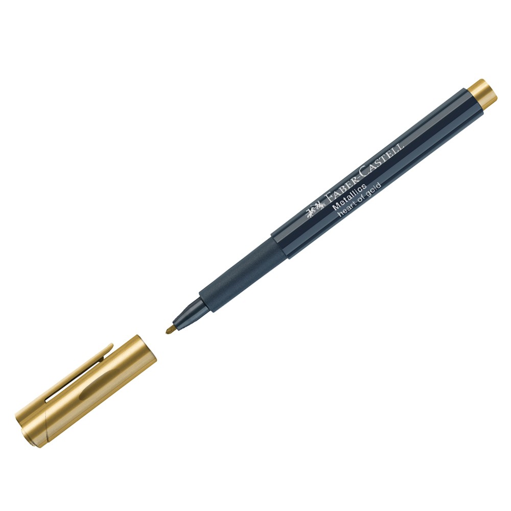 Faber-Castell Metalik Markör Altın