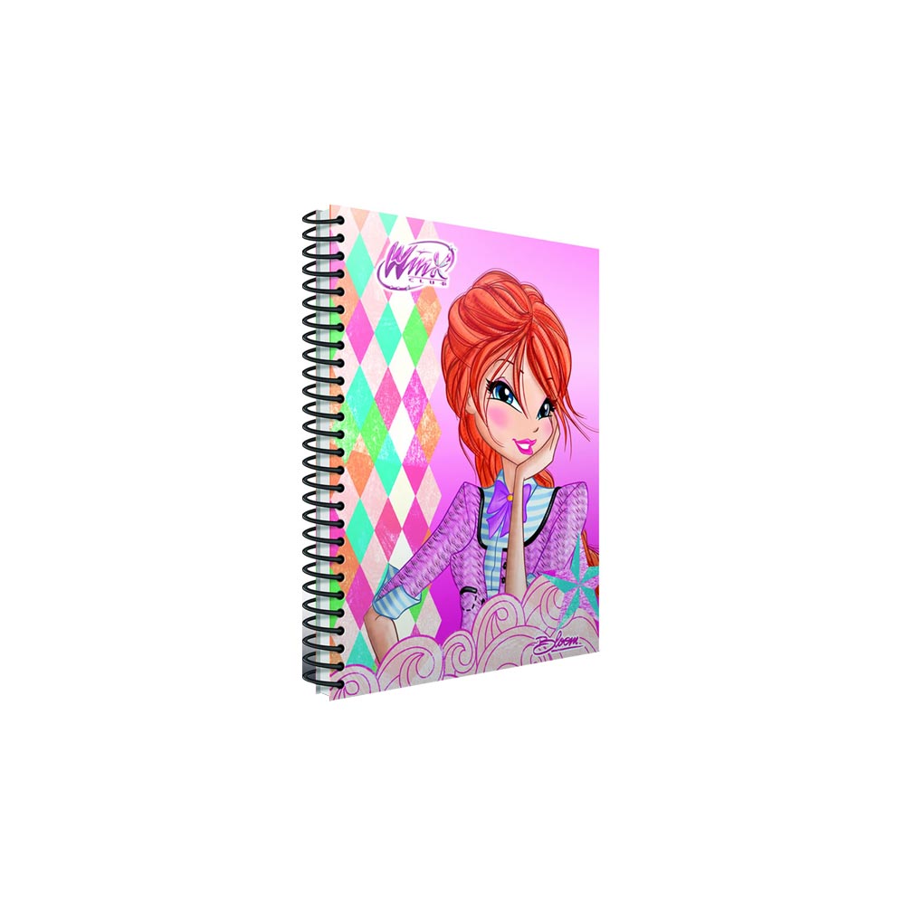 Gıpta Defter Winx Spiralli Karton Kapak A4 72 Yaprak Kareli