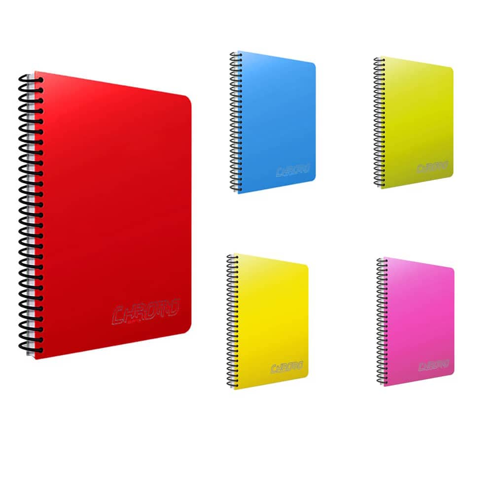 Gıpta Defter Chromo Spiralli Pp Kapak A4 200 Yaprak Çizgili
