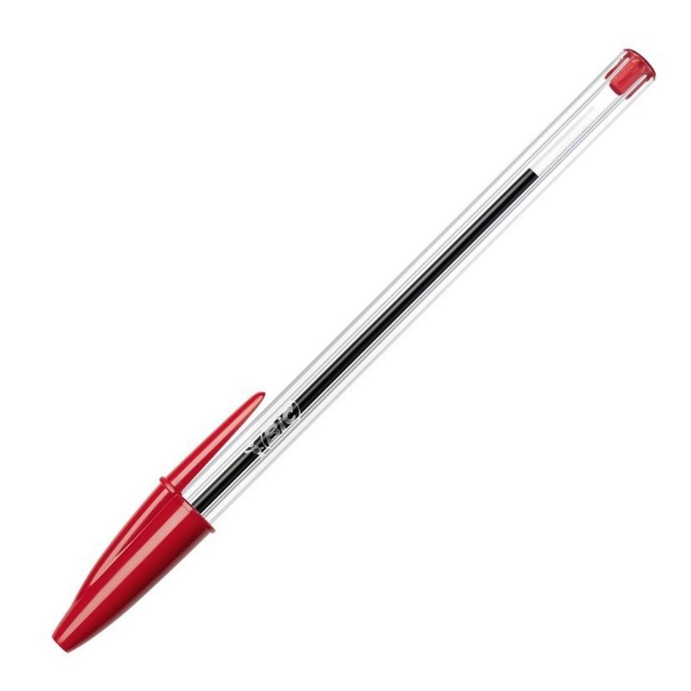 Bic Tükenmez Kalem Cristal Medium 1.0 mm Kırmızı