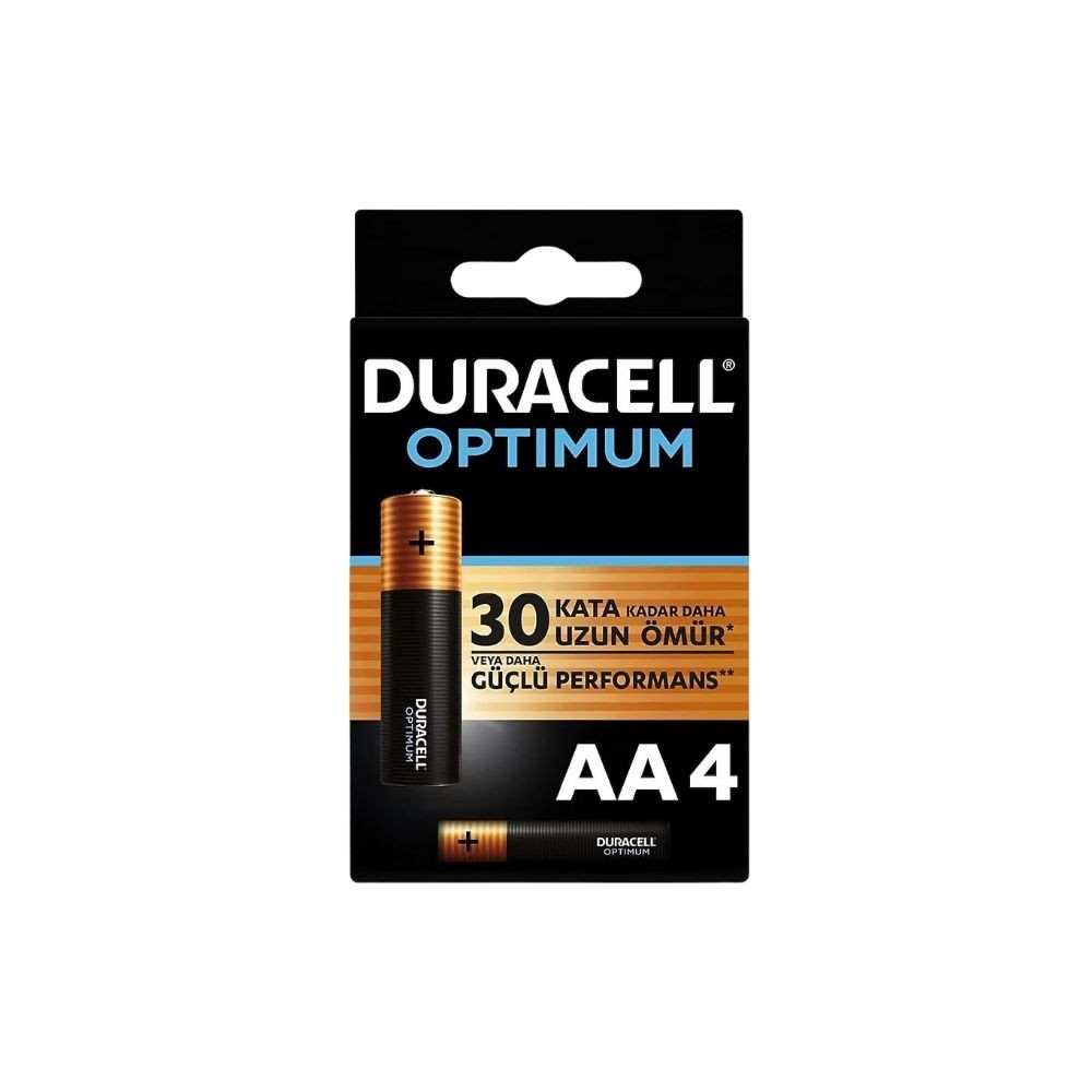 Duracell Pil Kalem AA Optimum 4'lü Kart