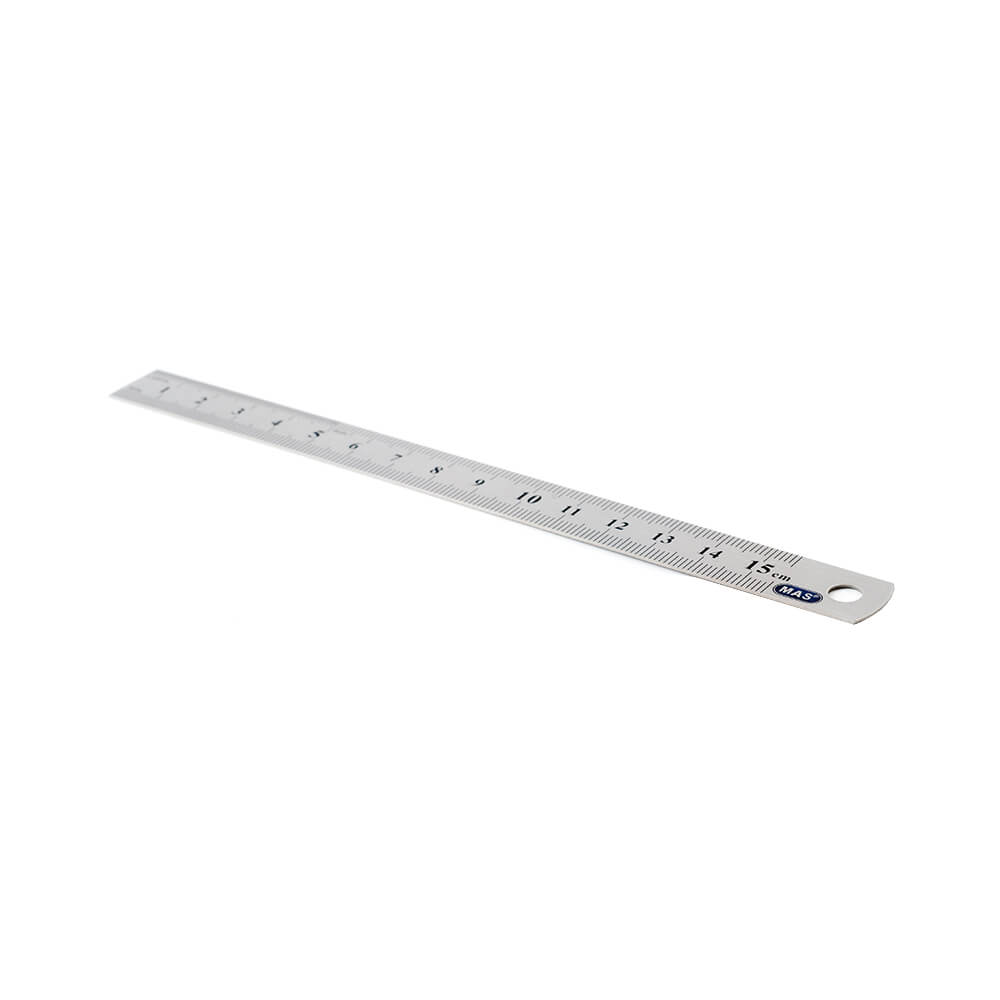 Mas Cetvel Paslanmaz Çelik 15 cm